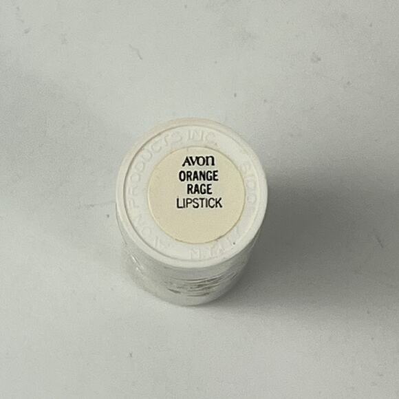 1970s Avon Fashion Lace Lipstick Orange Rage New in Box NOS Cosmetics Makeup Vtg - Picture 7 of 10